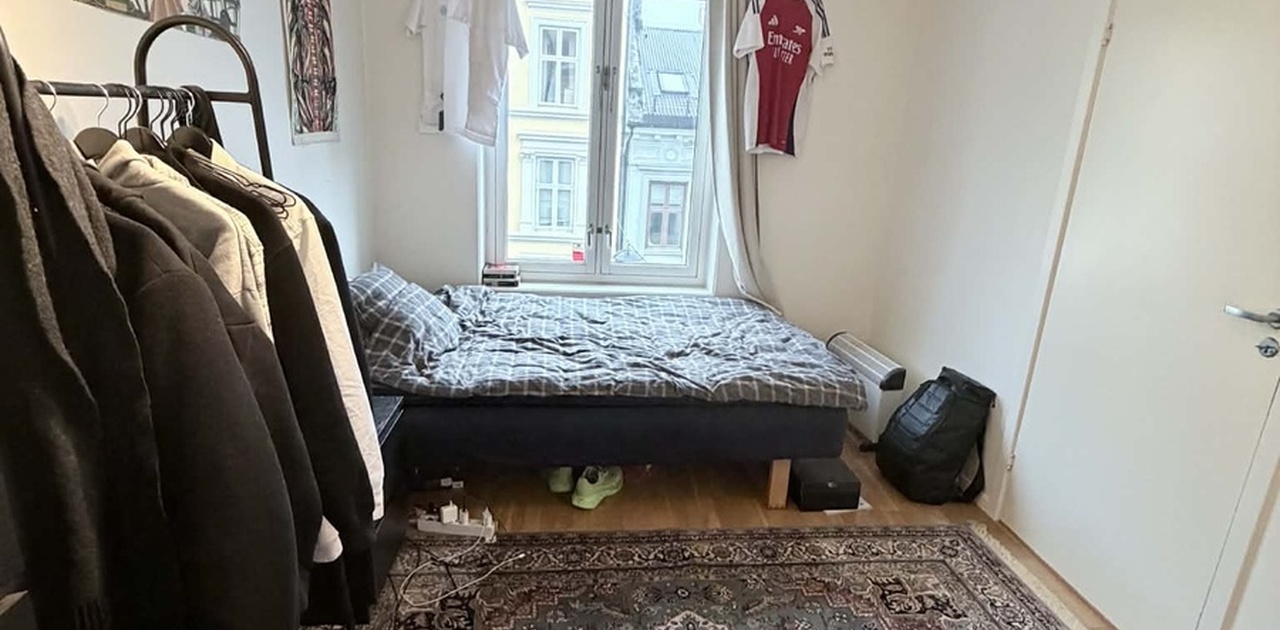 Innreding av rommet per dags dato