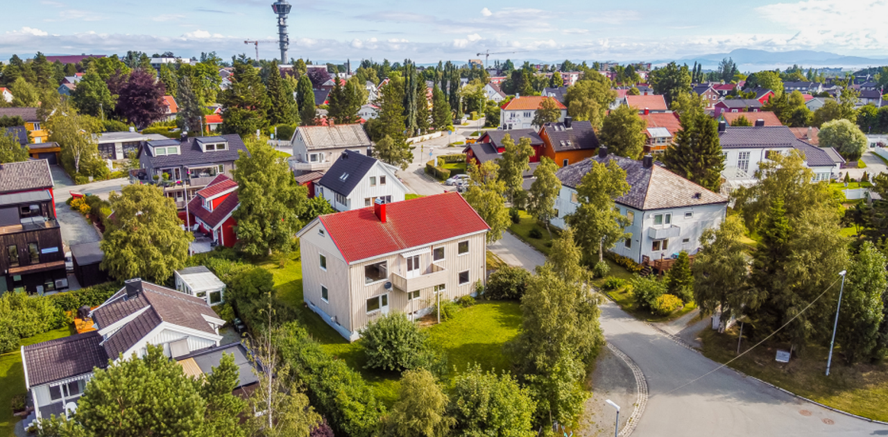 Beliggenhet på Tyholt/Berg
