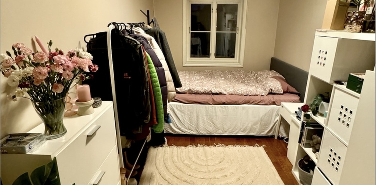 Soverom som leies ut