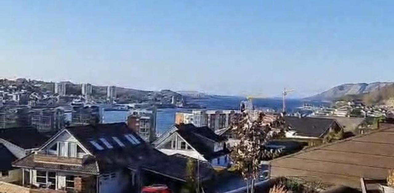 Utsikt fra terrassen