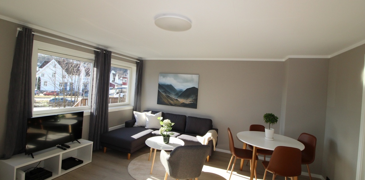 Lys og fin toppleilighet