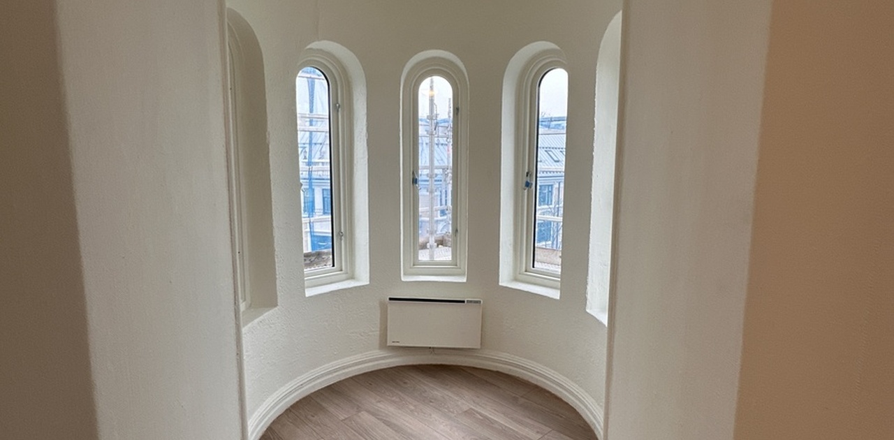 Karnappvindu. Utsikt over Bygdø Alle 63