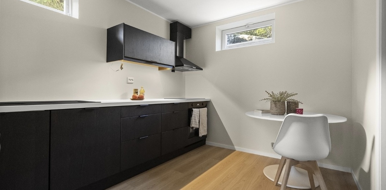 Nytt romsleg kjøkken