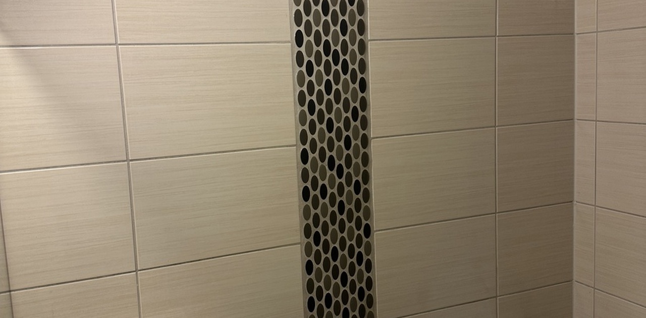 Flislagt bad med varmekabel