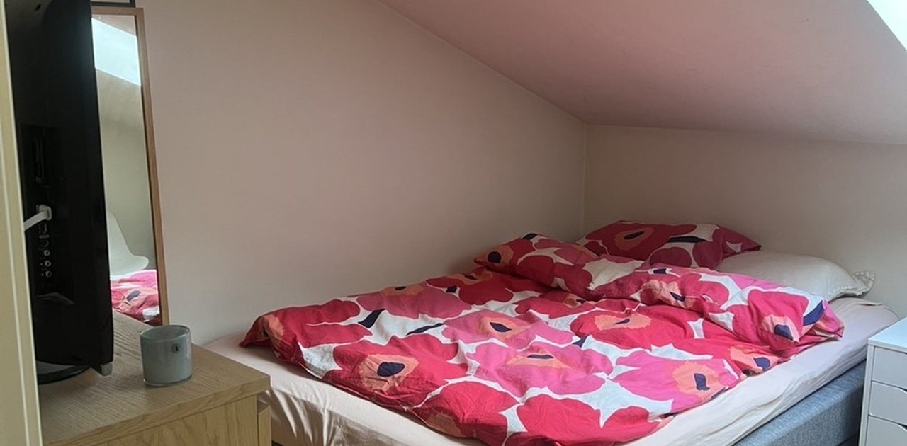 Soverommet som leies ut