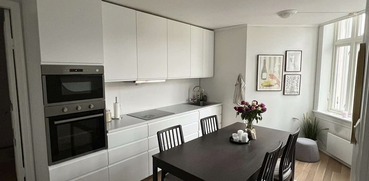 Stort og lyst kjøkken!