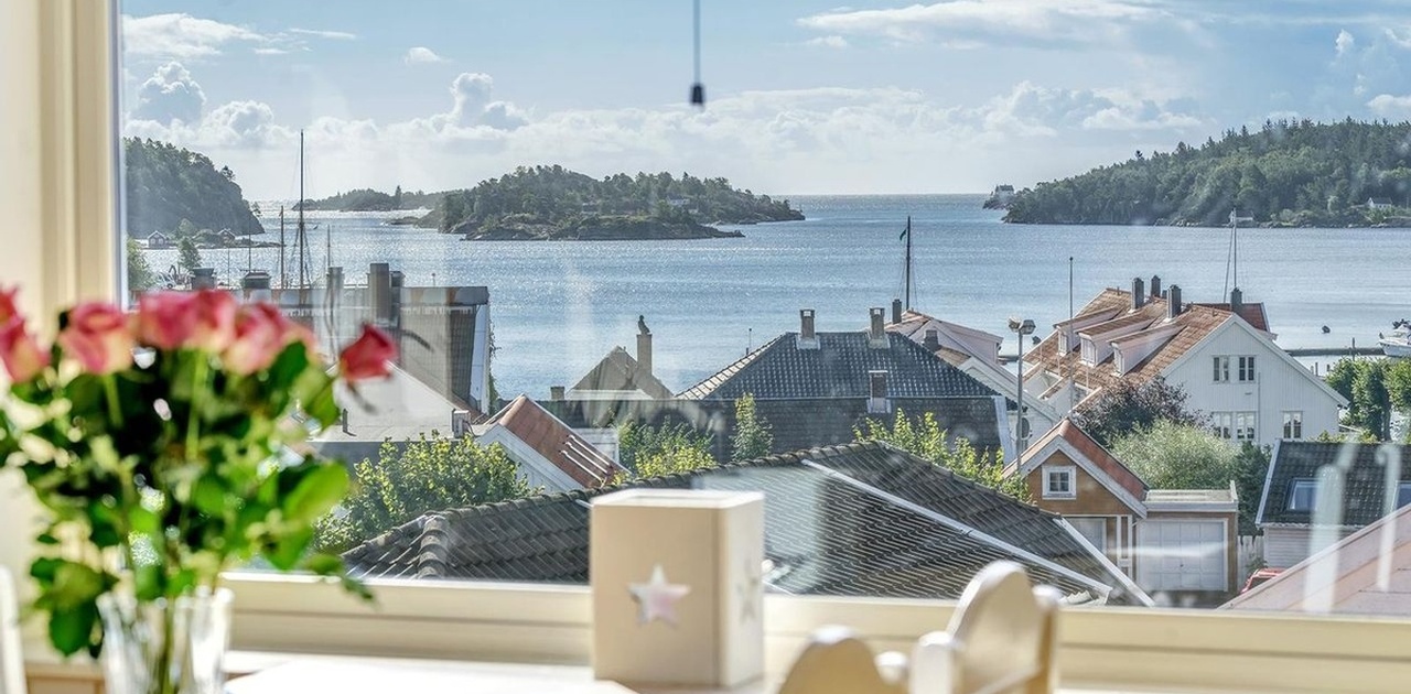 Fabelaktig utsikt fra leiligheten