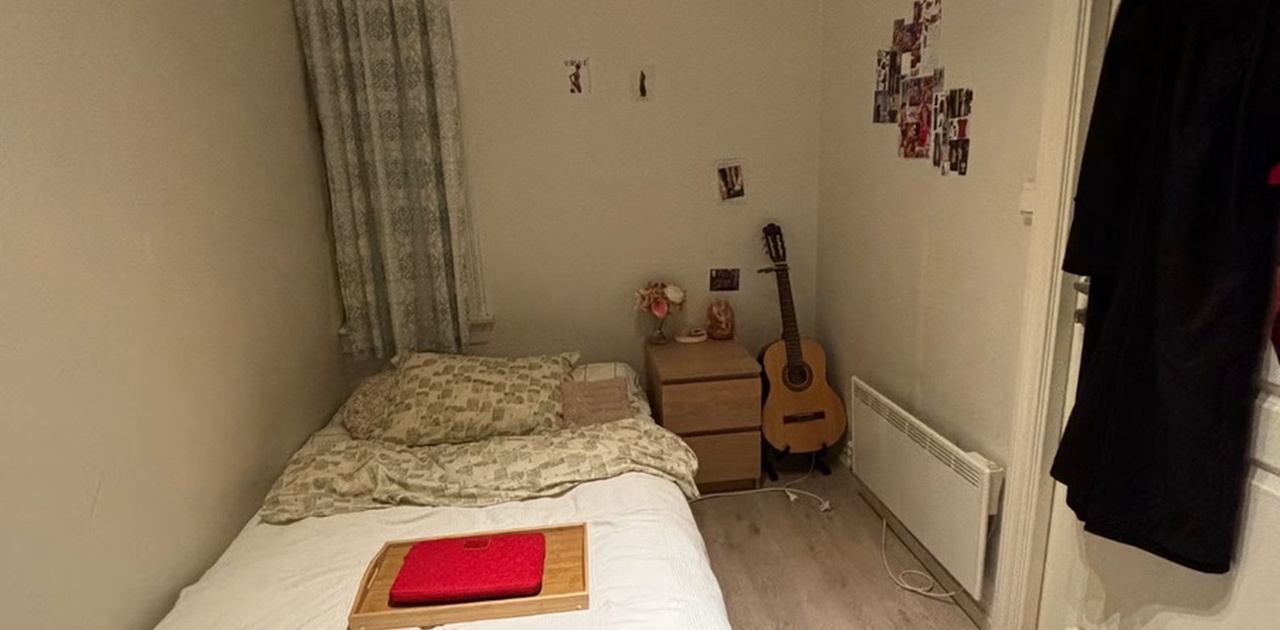 Gardin følger også med!