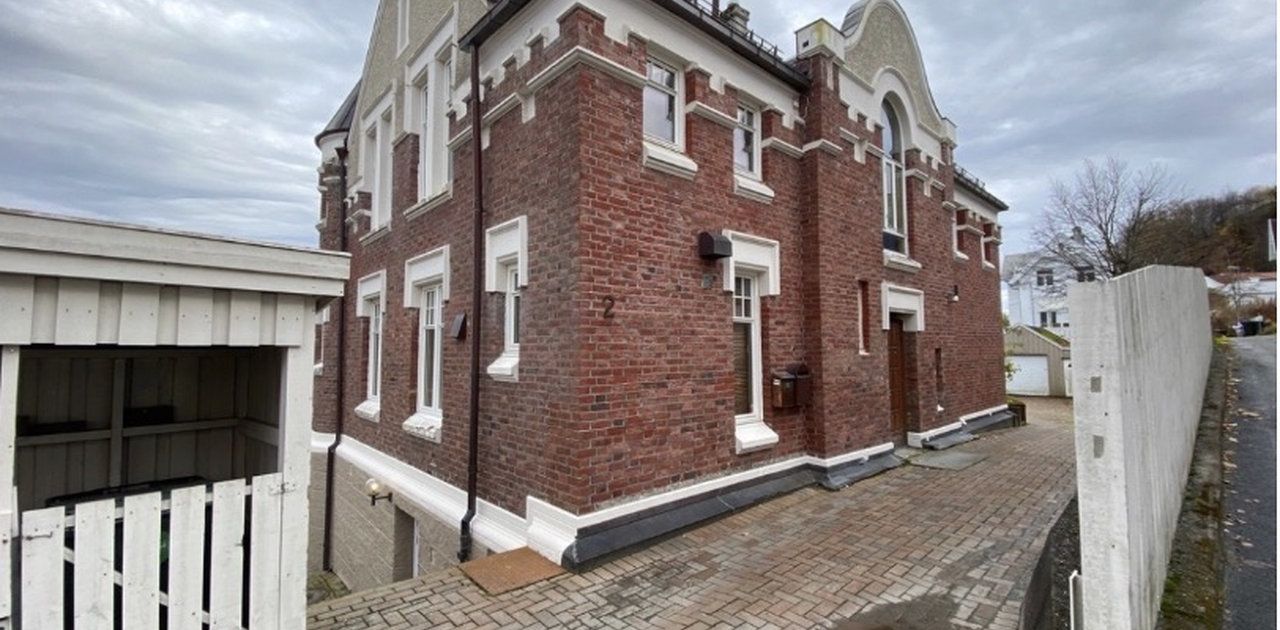 Selve huset kollektivet er i