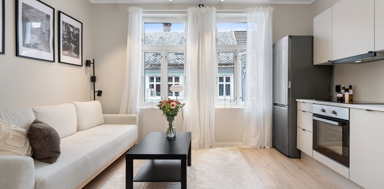 God belysning i leiligheten