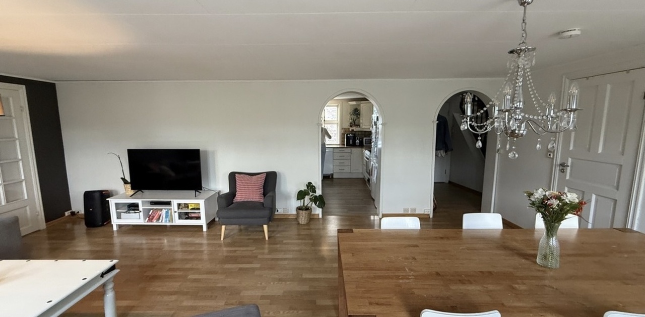 Har du noen gang sett en så stor stue i et studentkollektiv?!?!