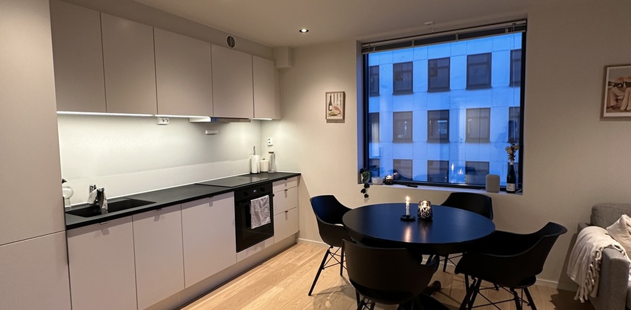 fint moderne kjøkken