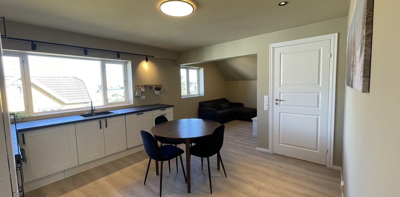 Kjøkken med sofakrok