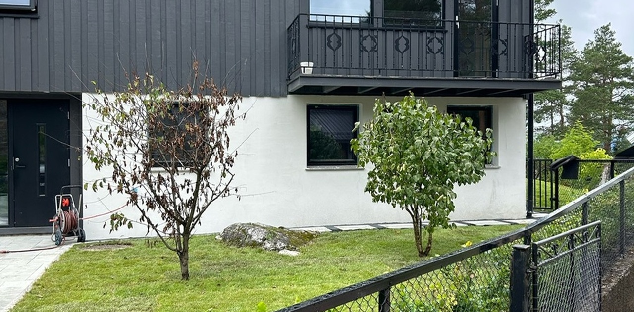 Leilighet 1.etg sett fra utsiden