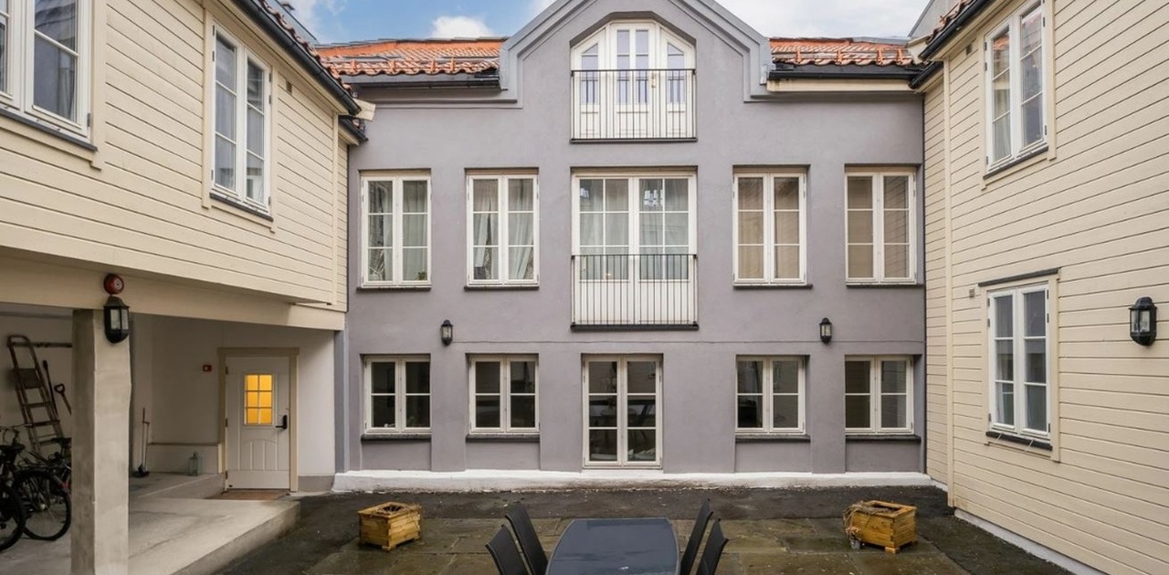 Felles Uteplass bakgård