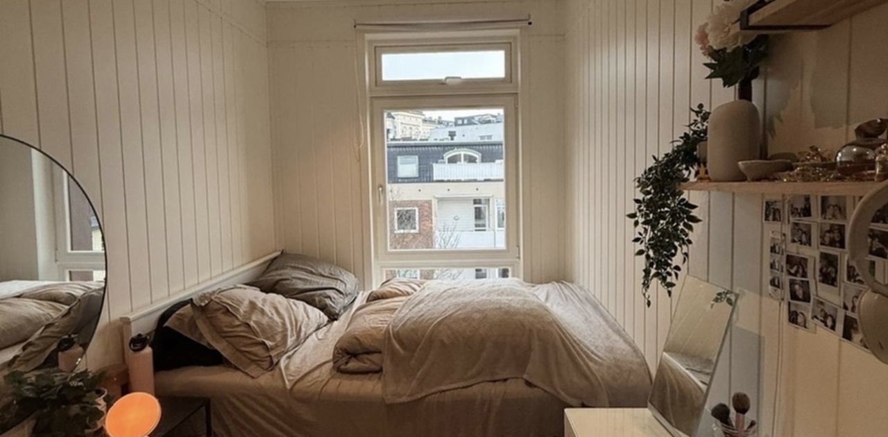 Soverom som leies ut