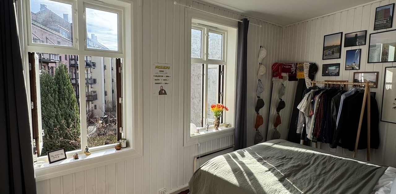 Soverommet - veldig gode lysforhold