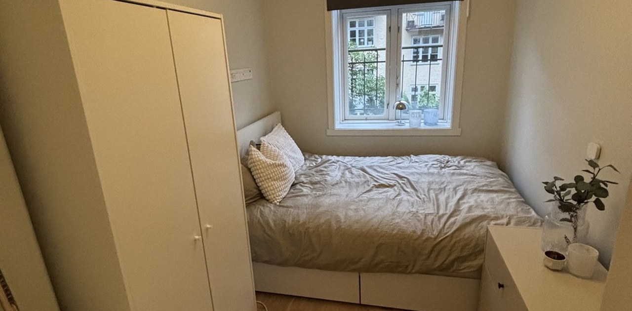 Rom med god plass til dobbeltsent