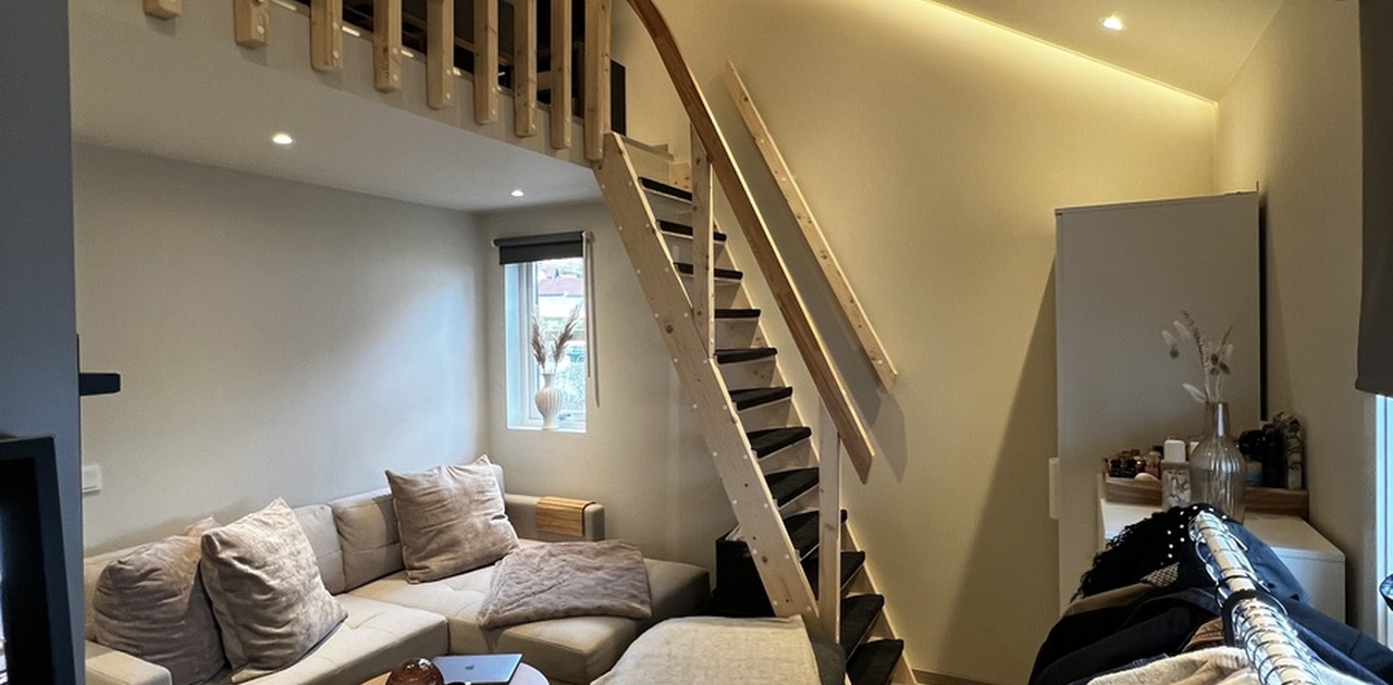 Stue m/hems og soveplass