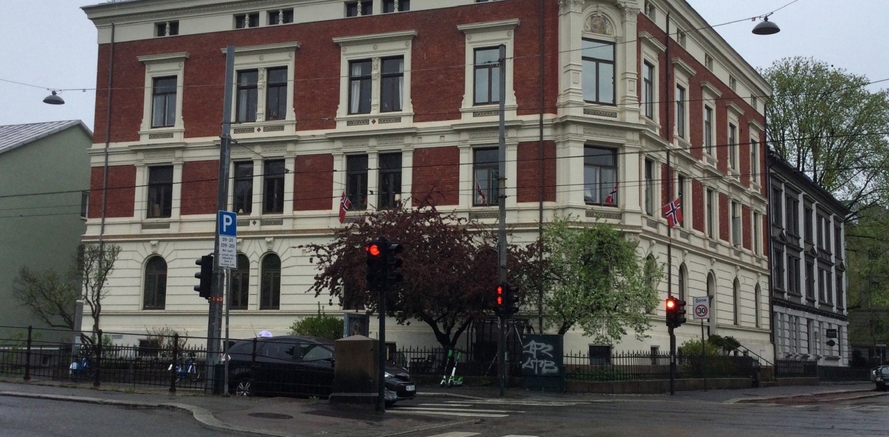 Holtegaten 20 Fasade mot Uranienborgparken