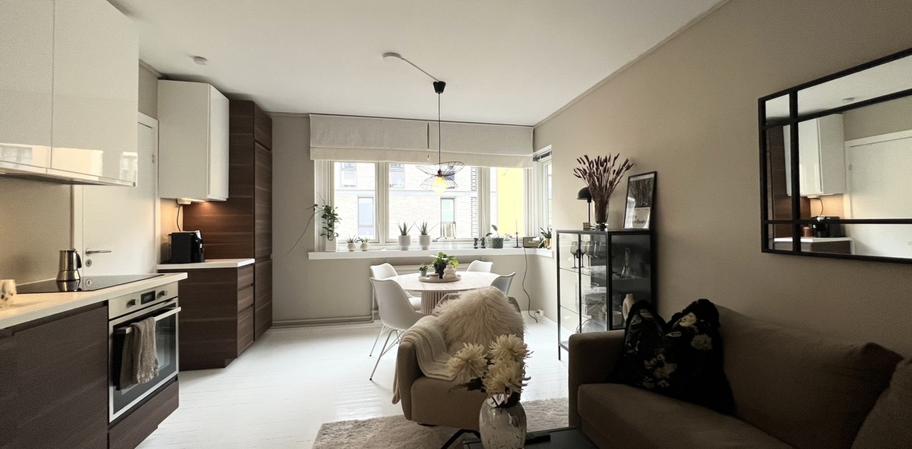 Velkommen til Ole Vigs gate 21B! Delikat 2-roms leilighet i hjertet av Majorstuen.