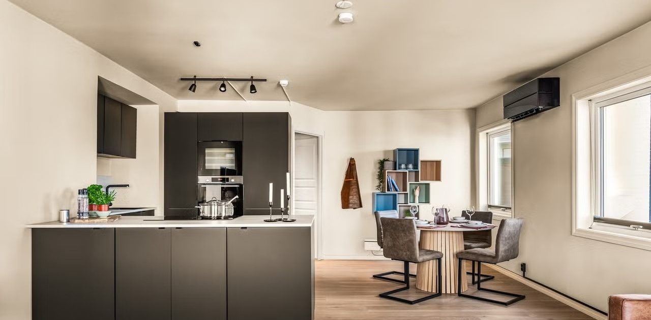 Fin kjøkken/ stue sone