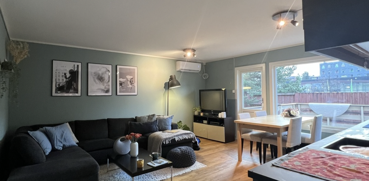 Koselig stue! Fult møblert