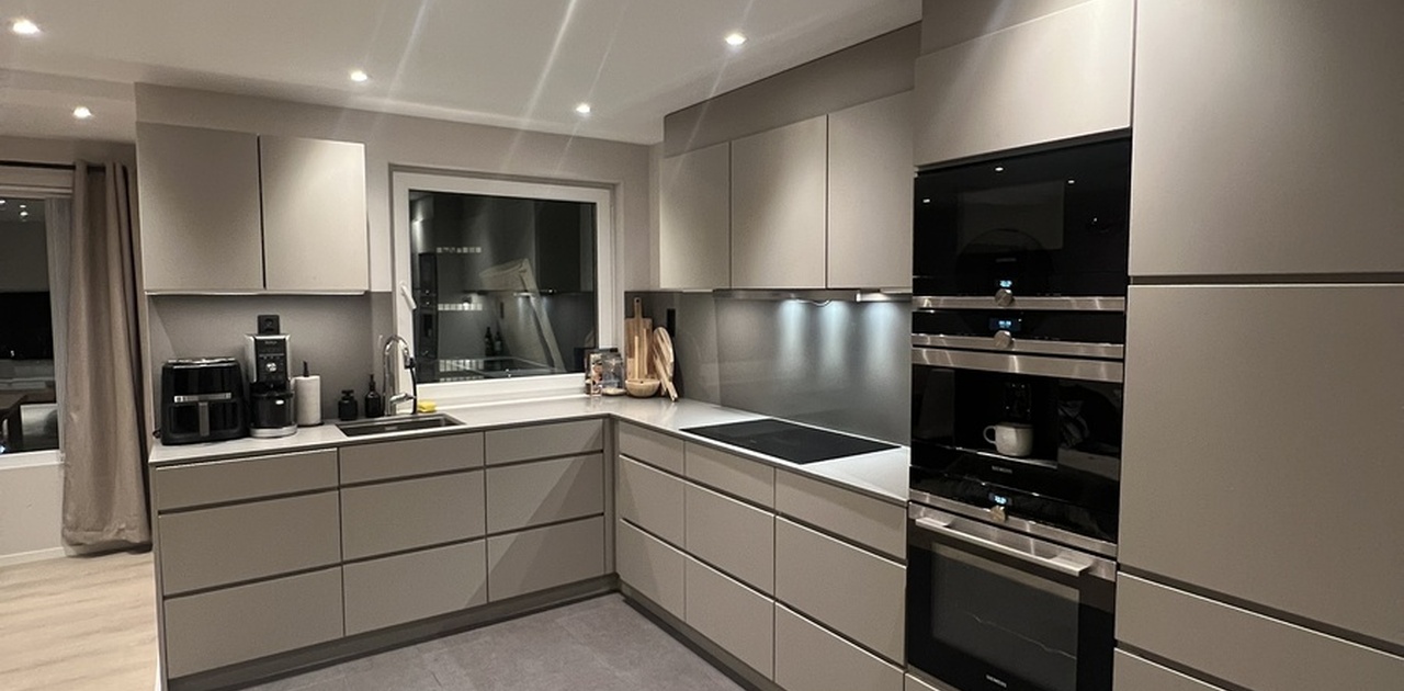 Integrert kaffemaskin