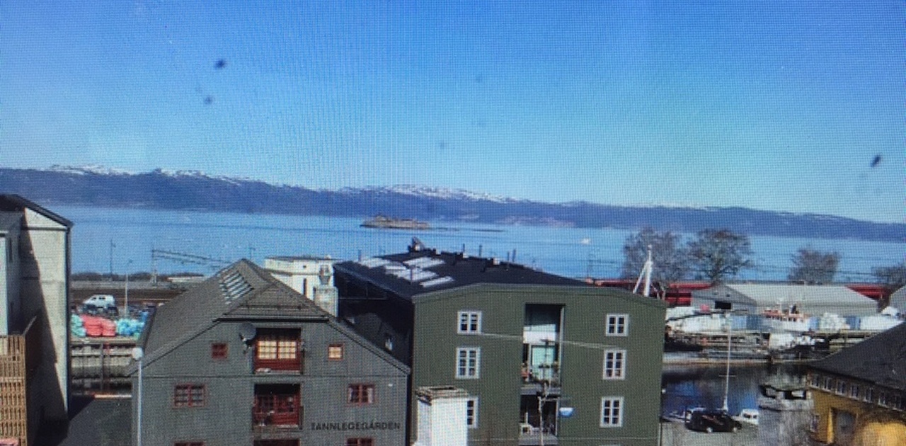 Utsikt fra kjøkkenet