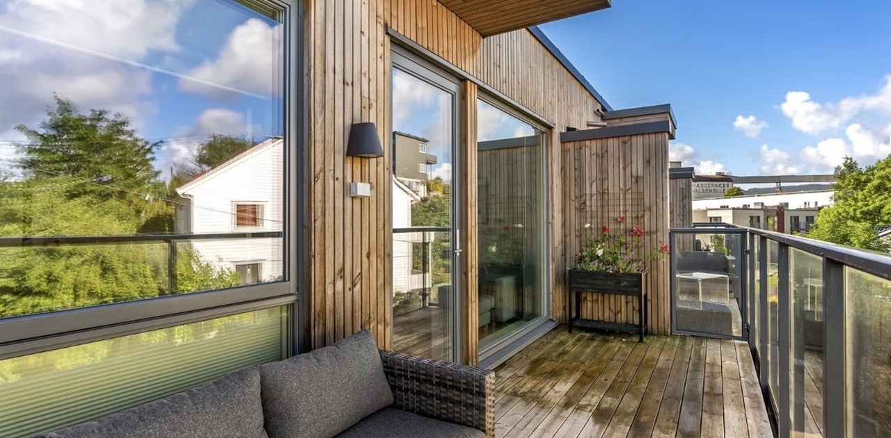 Privat terrasse