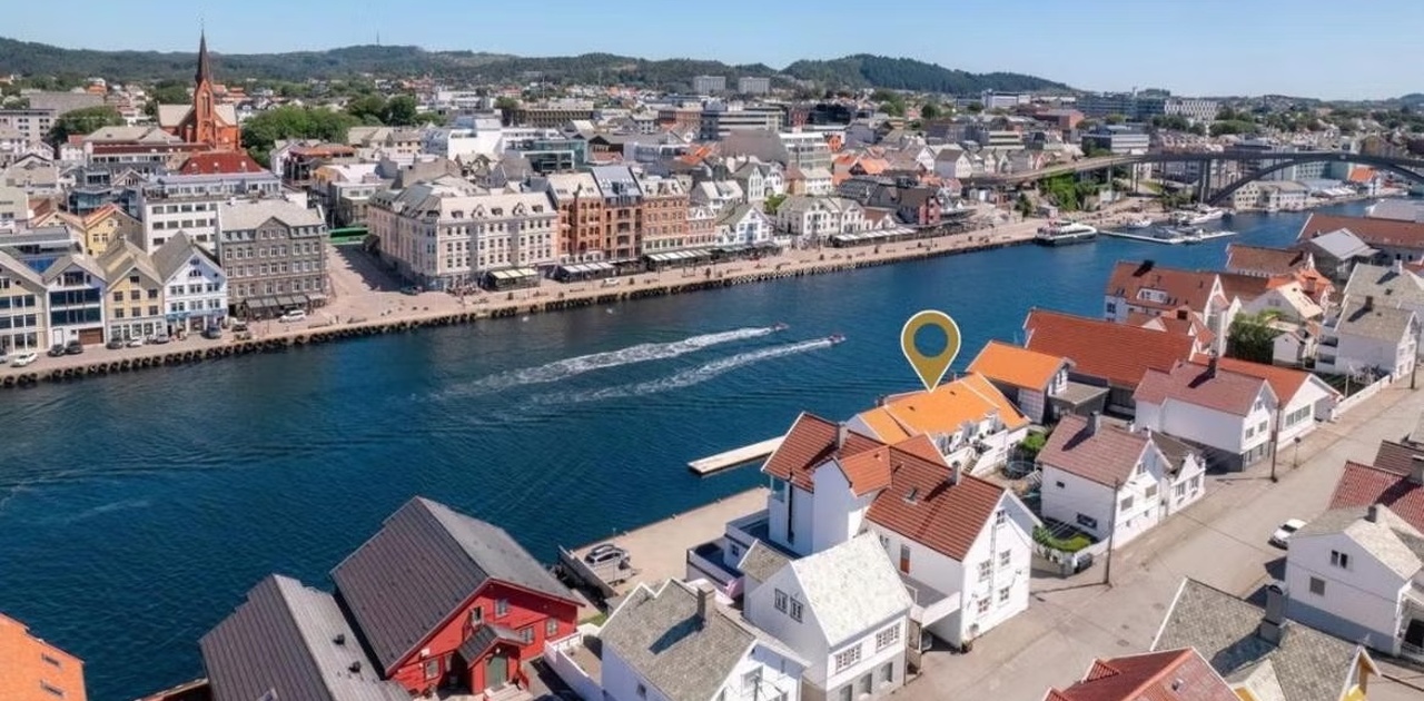 Sentral plassering på Risøy