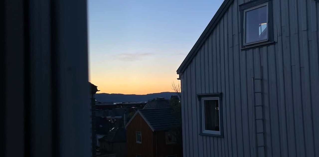 utsikt fra stua
