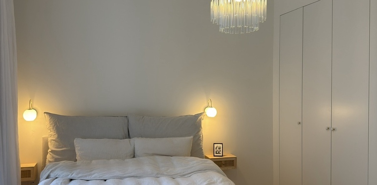 Dette er soverommet som leies ut. Innebygd garderobe. Nyoppusset.