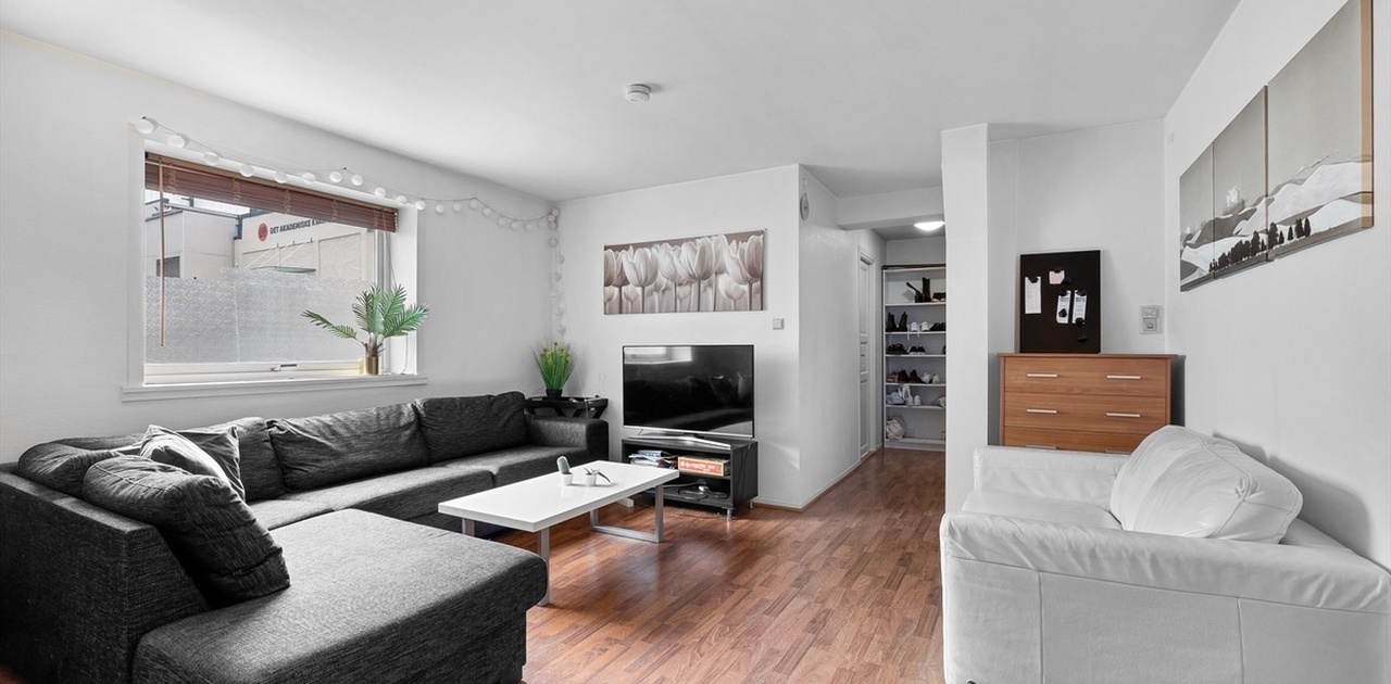 Stue - god plass til sofagruppe