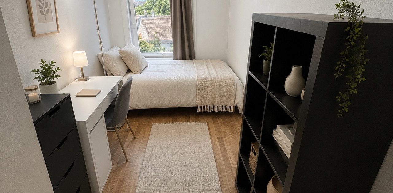 Room 1 (furniture included, but may differ from the photo)