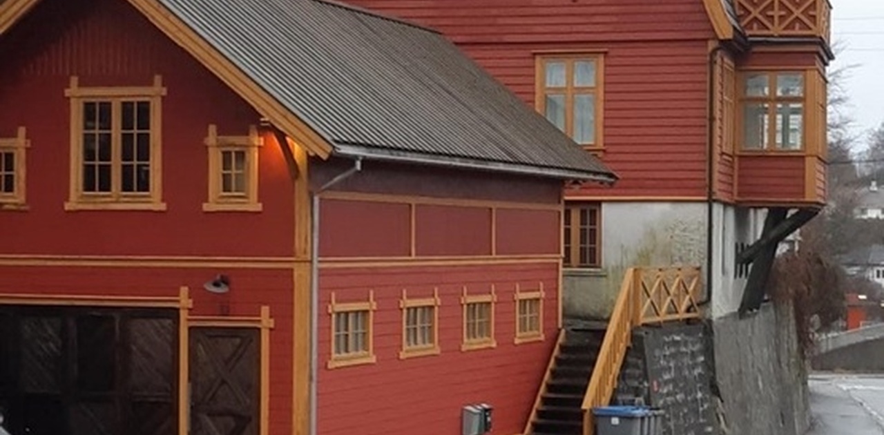 Bofelleskapet ligger i de to øverste etasjene
