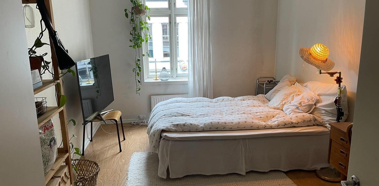 Soverommet som er ledig