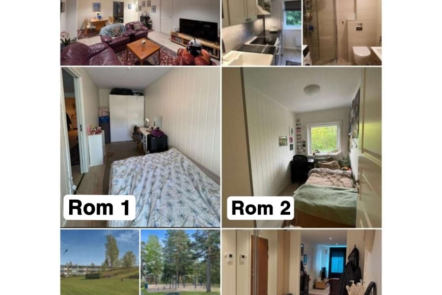 2 rom i bofellesskap