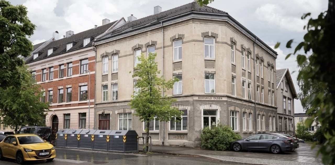 Utsiden av bygget
