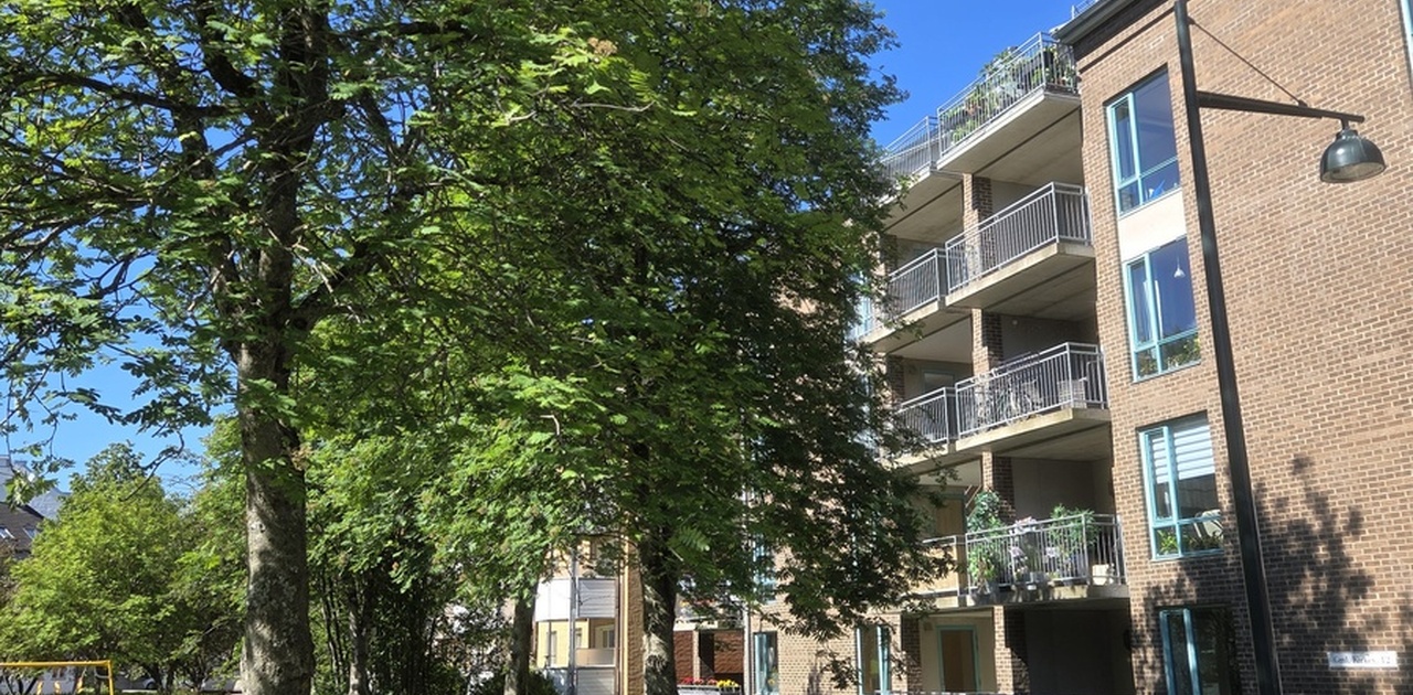 Hyggelig beliggenhet mot Buranbanen