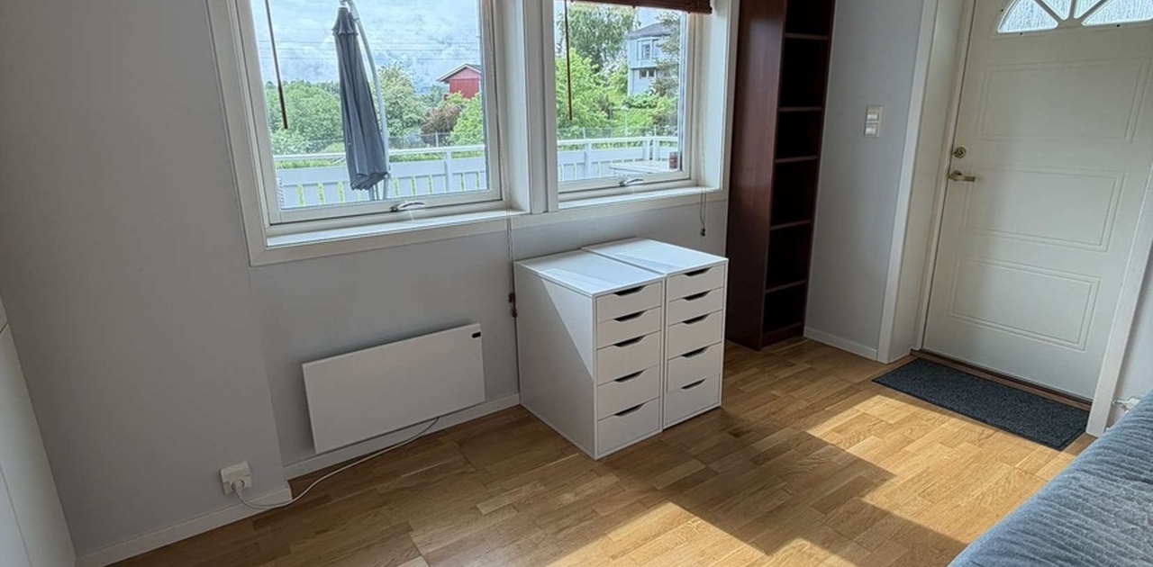 Hybelrom med egen inngang