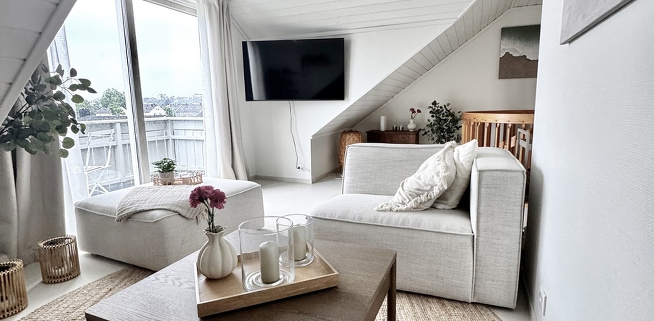 Loftestue med veranda