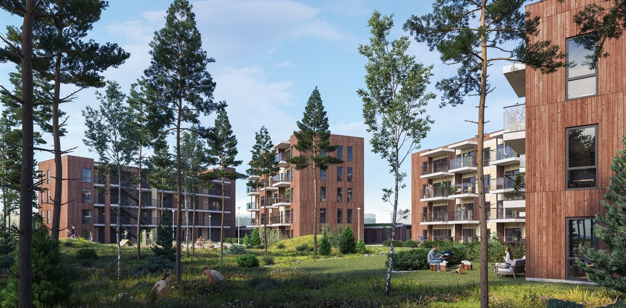 Uteområdet Sameiet Melbærveien