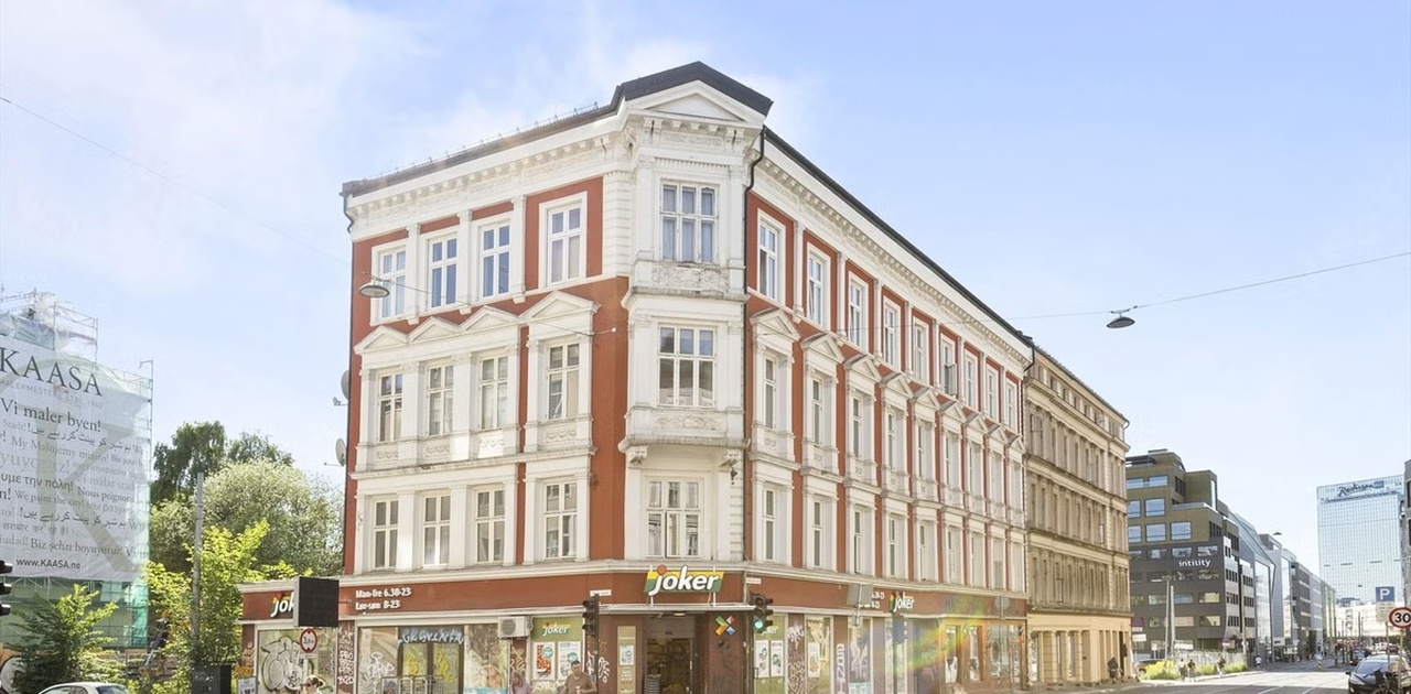 Et flott område med nær tilgang til hele byen.