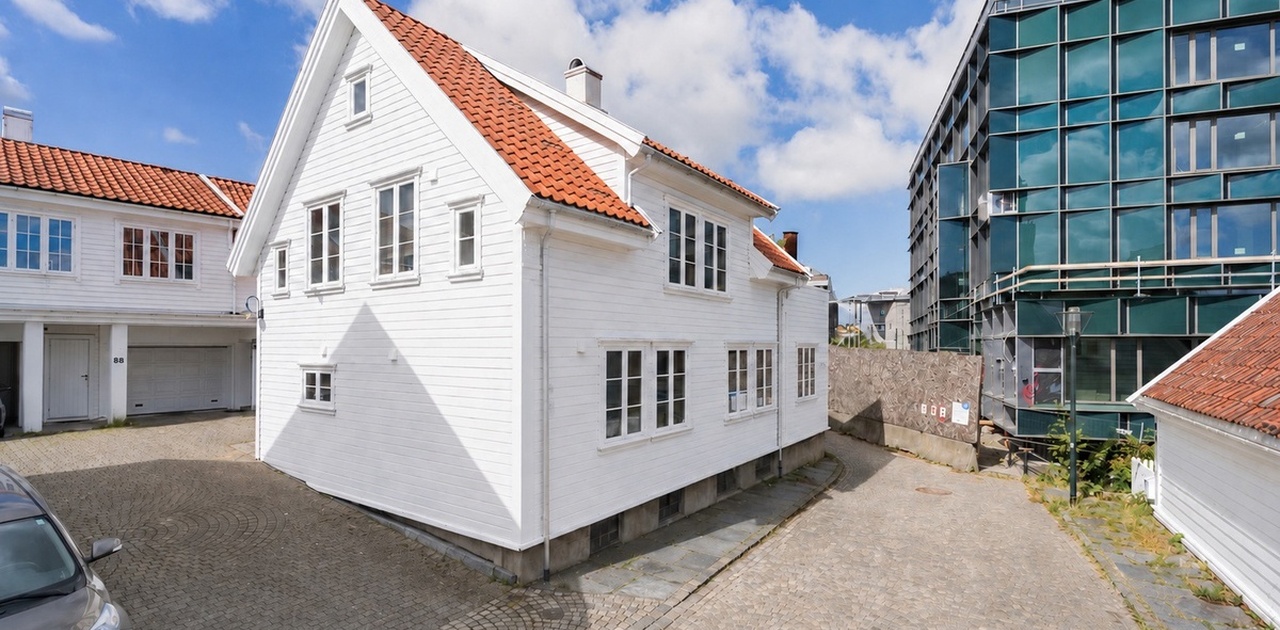 Klassisk villa. Stavanger sentrum som nabo