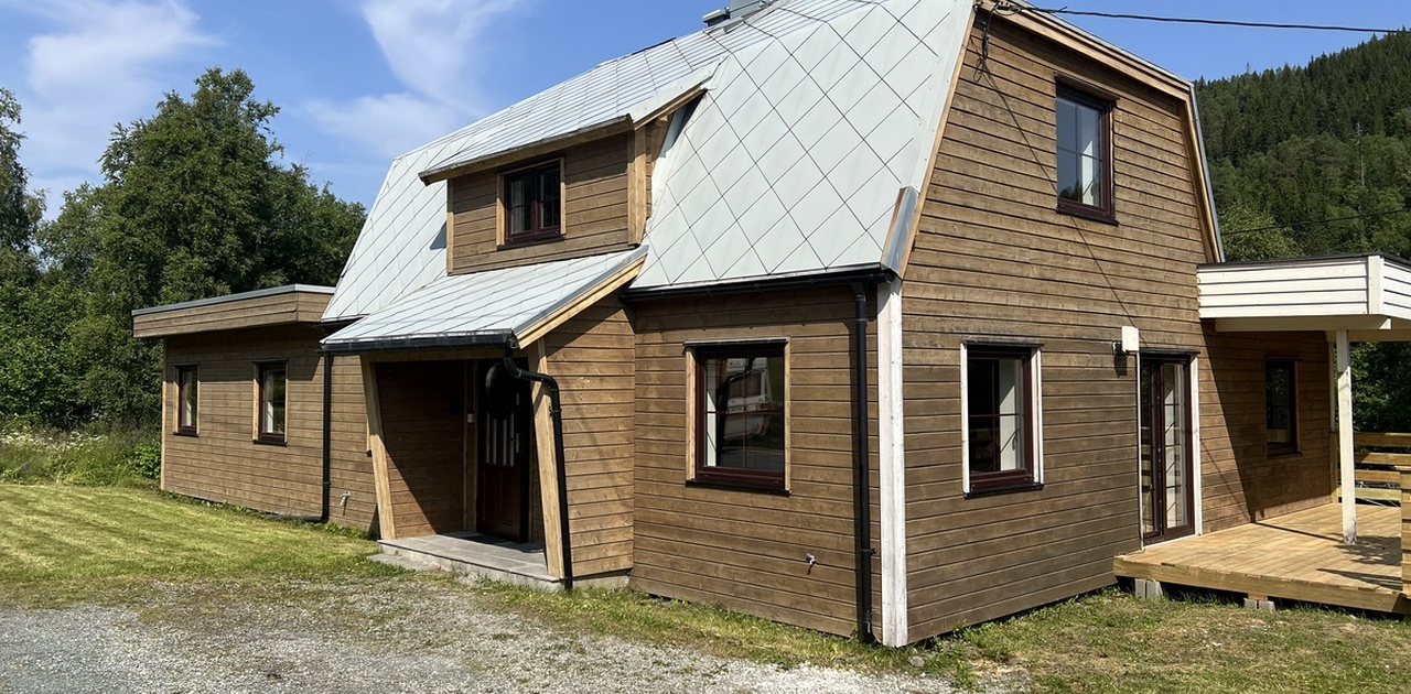 Huset fra utsiden