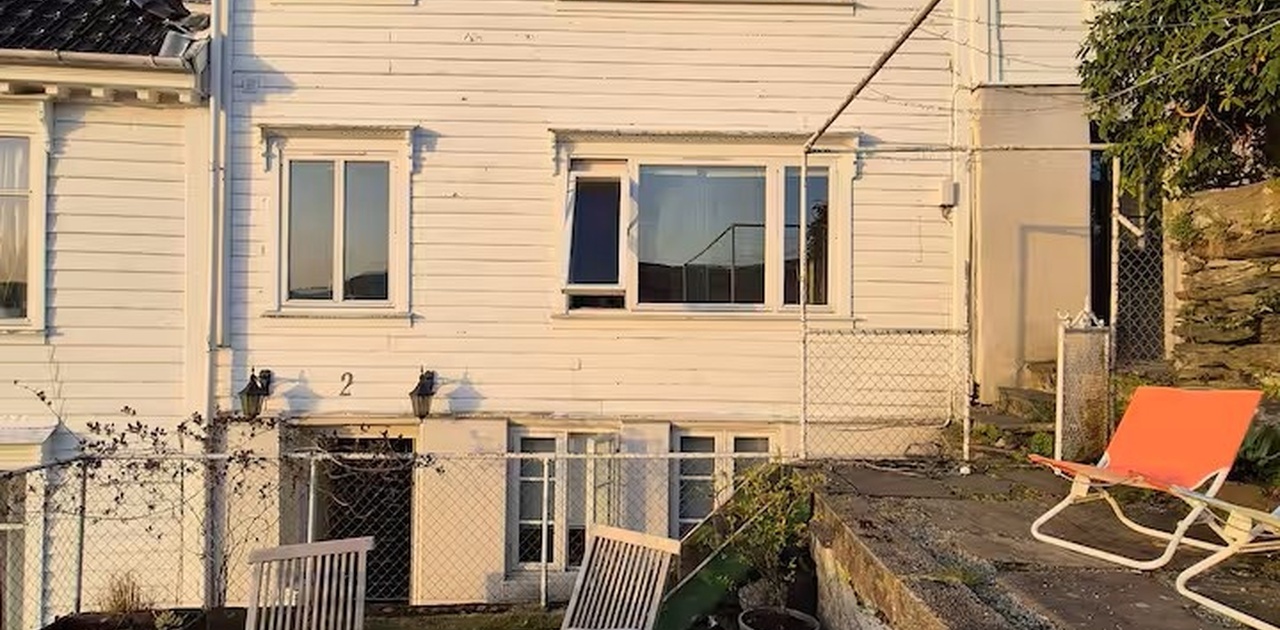 Huset sett fra hagen