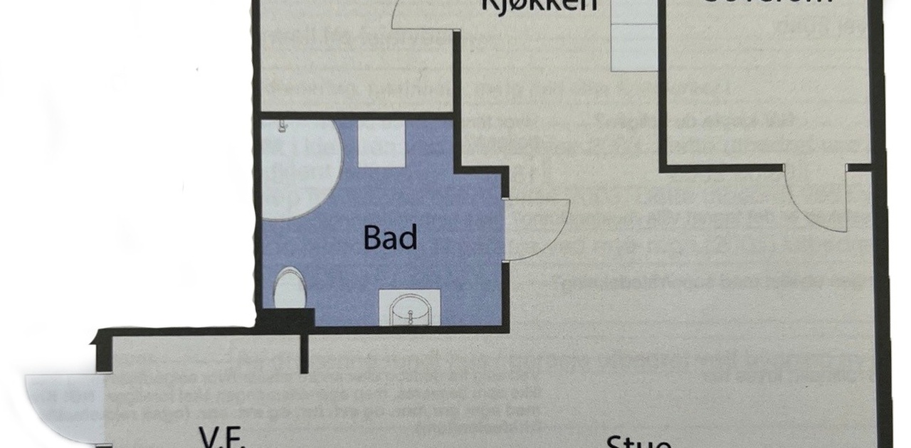 Plantegning (ikke målbar)