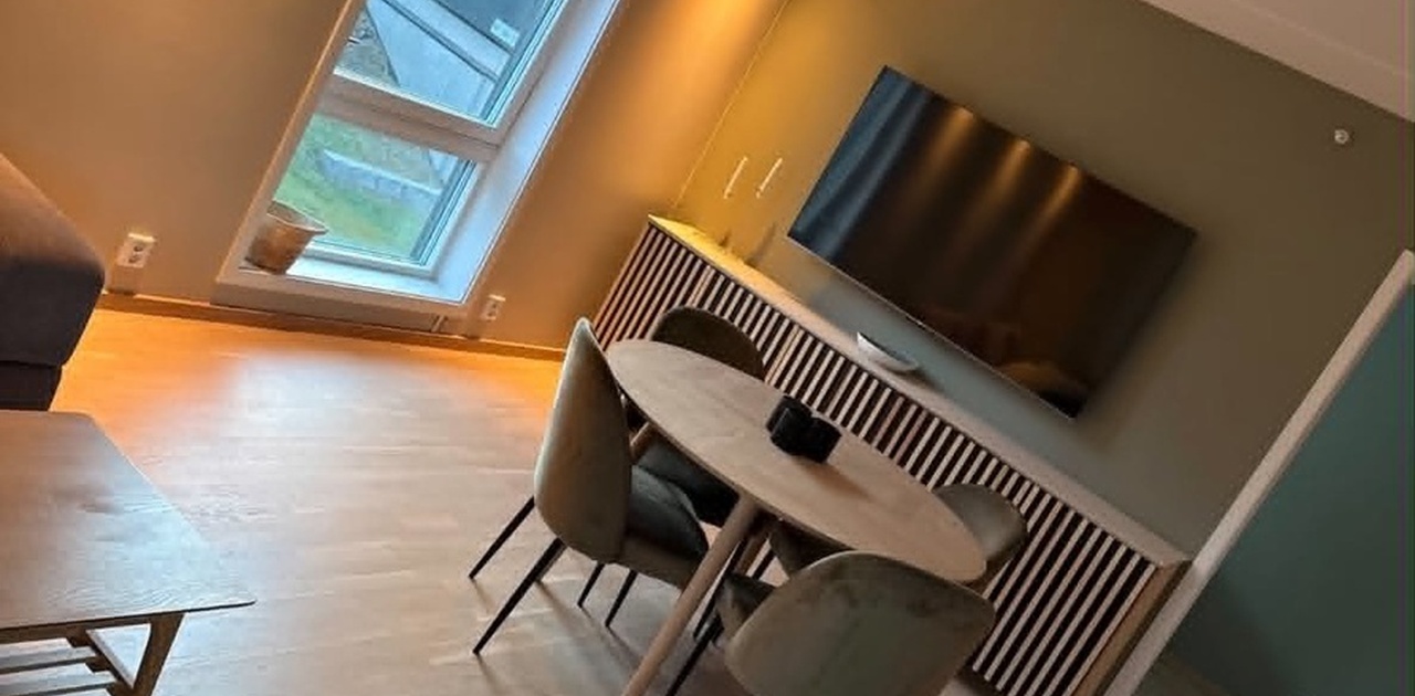 TV og spiseplass stue