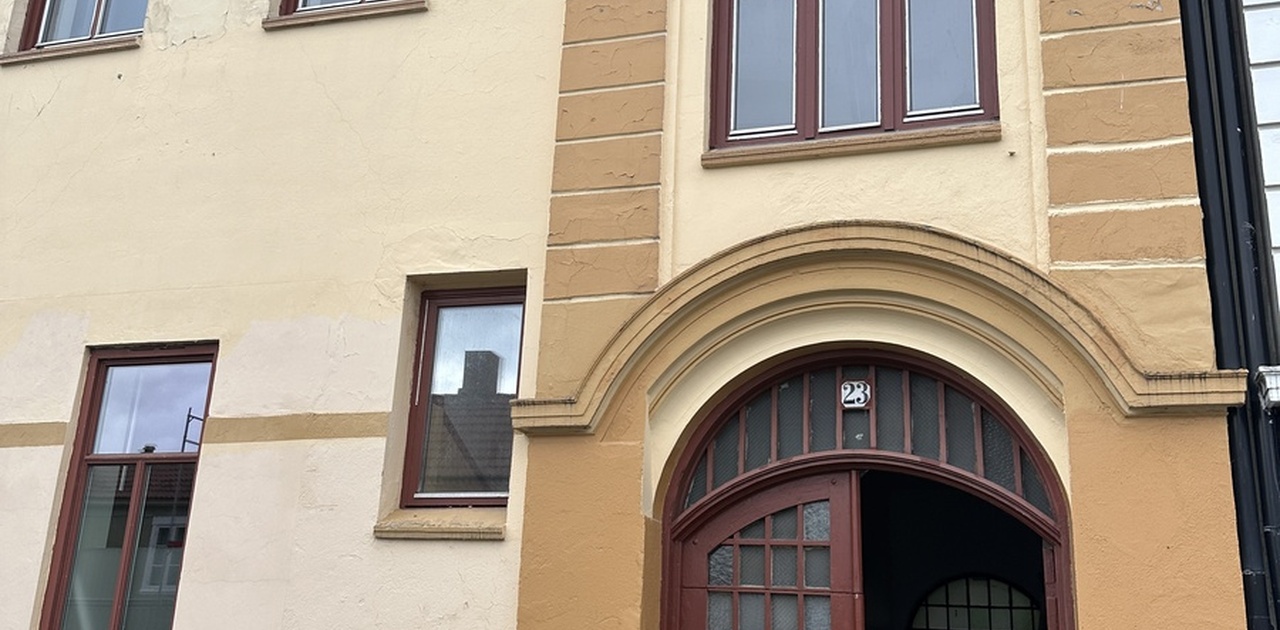 Inngang bygård